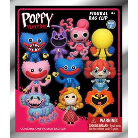 Poppy Playtime PVC Bag Clips Series 1 Display (24)