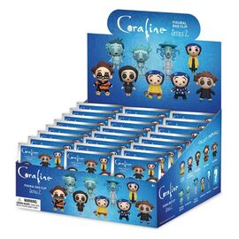 Coraline 3D Foam Bag Clips Series 2 Display (24)