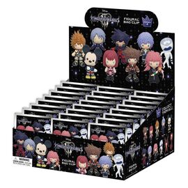 Kingdom Hearts 3D PVC Bag Clips Series 4 Display (24)