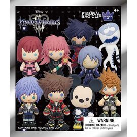 Kingdom Hearts 3D PVC Bag Clips Series 4 Display (24)