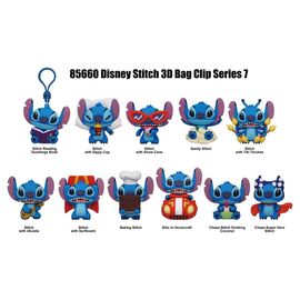 Lilo & Stitch 3D PVC Bag Clips Series 7 Display (24)