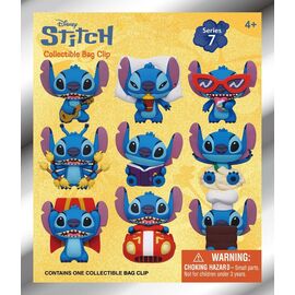 Lilo & Stitch 3D PVC Bag Clips Series 7 Display (24)