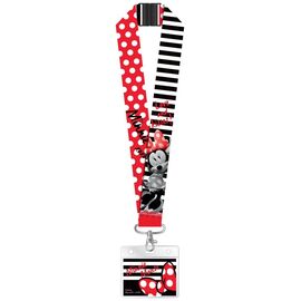 Mickey Mouse Deluxe Lanyard with Card Holder Minnie