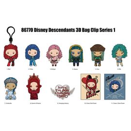 Descendants 3D Foam Bag Clips Series 1 Display (24)