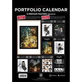 Attack on Titan Portfolio Calendar 2025 *English Version*