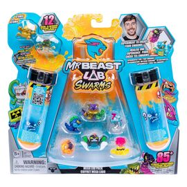 Mr. Beast Lab Swarms Mini Figures 12-pack Mega Lab 1 3 cm Assortment (4)