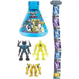 Mr. Beast Lab Hybrids Series 2 Mini Figuren 2er-Pack Lab-Bot vs Gid Skeleton 11 cm