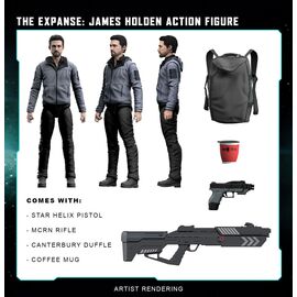 The Expanse Action Figure James Holden 20 cm