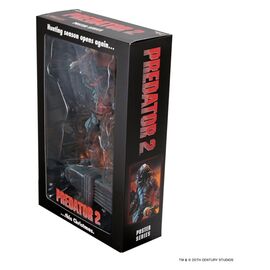 Predator 2 Action Figure City Hunter Poster Series 18 cm