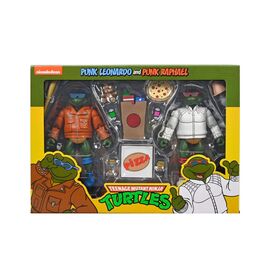 Teenage Mutant Ninja Turtles (Cartoon) Action Figure Punk Leo and Punk Raph 2 Pack 18 cm