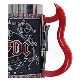 ACDC Tankard Back In Black Material: Resin