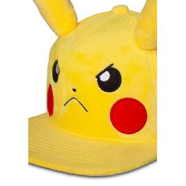 Pokémon Snapback Cap Angry Pikachu