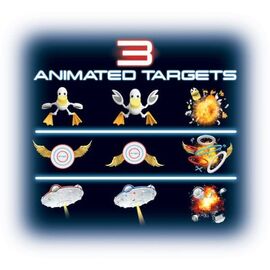 Laser X Projex Animated Target Arcade Game for 2