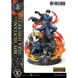 Fullmetal Alchemist Concept Masterline Statue 1/6 Roy Mustang & Riza Hawkeye Deluxe Bonus Version 50 cm