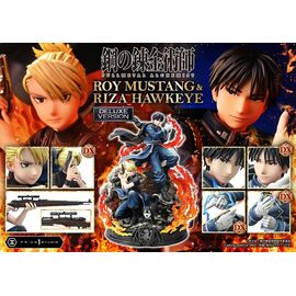 Fullmetal Alchemist Concept Masterline Statue 1/6 Roy Mustang & Riza Hawkeye Deluxe Bonus Version 50 cm