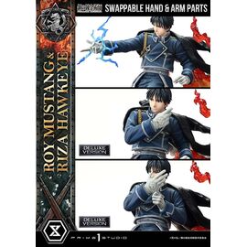 Fullmetal Alchemist Concept Masterline Statue 1/6 Roy Mustang & Riza Hawkeye Deluxe Bonus Version 50 cm