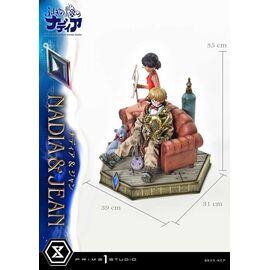 Nadia: The Secret of Blue Water Concept Masterline Series Statue 1/6 Nadia & Jean 35 cm