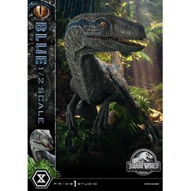 Jurassic World: Fallen Kingdom (Film) Legacy Museum Collection Statue 1/2 Blue 88 cm