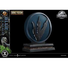 Jurassic World: Fallen Kingdom (Film) Legacy Museum Collection Statue 1/2 Blue Bonus Version 88 cm