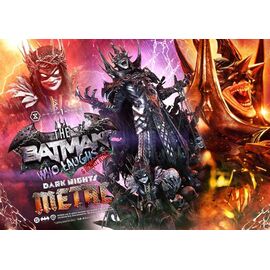 DC Comics Museum Masterline Statue 1/3 Dark Nights: Death Metal The Batman Who Laughs & Robin King 85 cm