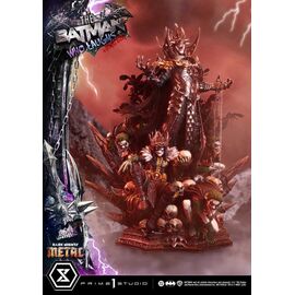 DC Comics Museum Masterline Statue 1/3 Dark Nights: Death Metal The Batman Who Laughs & Robin King 85 cm