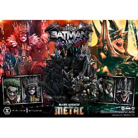 DC Comics Museum Masterline Statue 1/3 Dark Nights: Death Metal The Batman Who Laughs & Robin King 85 cm