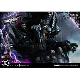DC Comics Museum Masterline Statue 1/3 Dark Nights: Death Metal The Batman Who Laughs & Robin King DX Bonus 85 cm