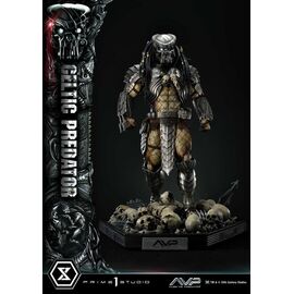 The Alien vs. Predator Museum Masterline Series Statue 1/3 Celtic Predator Bonus Ver. 95 cm
