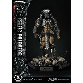 The Alien vs. Predator Museum Masterline Series Statue 1/3 Celtic Predator Bonus Ver. 95 cm