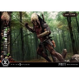 Prey (Movie) Museum Masterline Series Statue 1/3 Feral Predator Deluxe Version 89 cm
