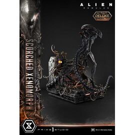 Alien: Romulus Museum Masterline XL Statue 1/3 Scorched Xenomorph Deluxe Version 98 cm