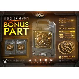 Alien: Romulus Museum Masterline XL Statue 1/3 Scorched Xenomorph Deluxe Bonus Version 98 cm