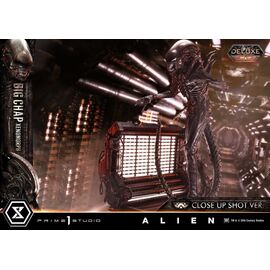 Alien (Film) Museum Masterline XL Statue 1/3 Big Chap Xenomorph Close Up Shot Ver. Deluxe Version 100 cm