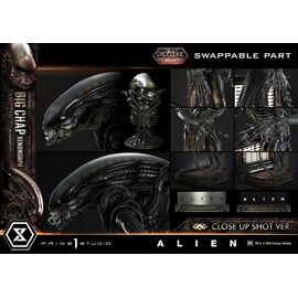 Alien (Film) Museum Masterline XL Statue 1/3 Big Chap Xenomorph Close Up Shot Ver. Deluxe Version 100 cm