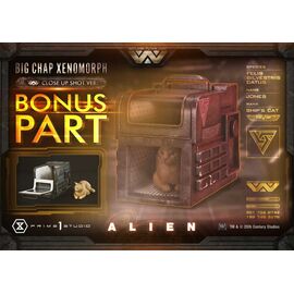 Alien (Film) Museum Masterline XL Statue 1/3 Big Chap Xenomorph Close Up Shot Ver. DX Bonus Version 100 cm