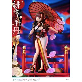 Original Illustration by Fuzichoco Prisma Wing PVC Statue 1/7 Scarlet Umbrella And Peony Deluxe Version 32 cm