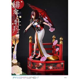 Original Illustration by Fuzichoco Prisma Wing PVC Statue 1/7 Scarlet Umbrella And Peony Deluxe Version 32 cm