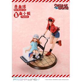 Cells at Work Prisma Wing PVC Statue Red Blood Cell & Platelet  26 cm