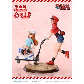 Cells at Work Prisma Wing PVC Statue Red Blood Cell & Platelet  26 cm