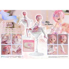 Re:ZERO Starting Life in Another World Prisma Wing PVC Statue 1/7 Ram Glass Edition 24 cm