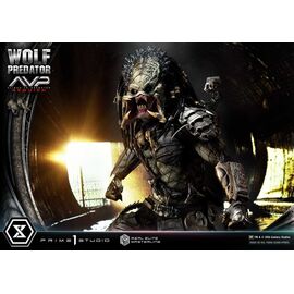 Alien vs. Predator Real Elite Masterline Series Statue 1/3 Requiem Wolf Predator 95 cm