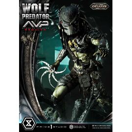 Alien vs. Predator Real Elite Masterline Series Statue 1/3 Requiem Wolf Predator Deluxe Ver. 95 cm