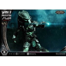 Alien vs. Predator Real Elite Masterline Series Statue 1/3 Requiem Wolf Predator Deluxe Ver. 95 cm