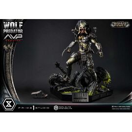 Alien vs. Predator Real Elite Masterline Series Statue 1/3 Requiem Wolf Predator Deluxe Bonus Ver. 95 cm