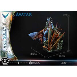Avatar (Film) Real Elite Masterline Series Statue 1/4 Jake Sully & The Great Leonopteryx 87 cm