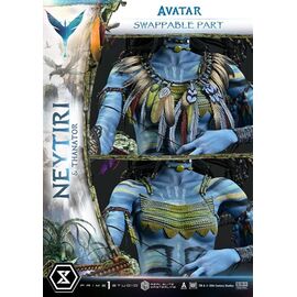 Avatar (Film) Real Elite Masterline Series Statue 1/4 Neytiri & Thanator 75 cm