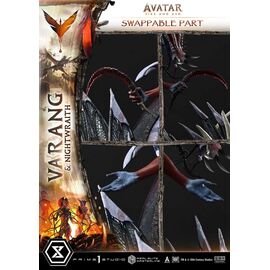 Avatar: Fire and Ash (Film) Real Elite Masterline Series Statue 1/4 Varang & Nightwraith Avatar Legacy Collection Bonus Version 96 cm