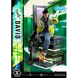 Cyberpunk: Edgerunners Real Elite Masterline Series Statue 1/4 David Bonus Version 58 cm