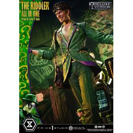 DC Comics Real Elite Masterline Series Statue 1/3 The Riddler All In One (Design by Carlos D'Anda) Deluxe Version 74 cm