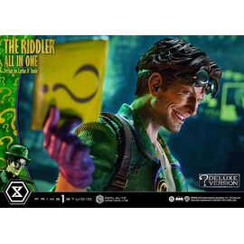DC Comics Real Elite Masterline Series Statue 1/3 The Riddler All In One (Design by Carlos D'Anda) Deluxe Version 74 cm